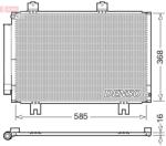 DENSO Condensator, climatizare DENSO DCN40020 (DCN40020)