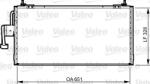 VALEO Condensator, climatizare VALEO 814260 (814260)