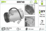 VALEO Compresor, climatizare VALEO 699748 (699748)