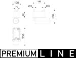 MAHLE Condensator, climatizare MAHLE AC 1215 000P (AC 1215 000P)