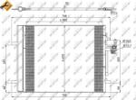 NRF Condensator, climatizare NRF 35884 (35884)