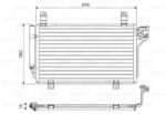 VALEO Condensator, climatizare VALEO 814048 (814048) - fixbox