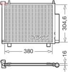 DENSO Condensator, climatizare DENSO DCN20051 (DCN20051)