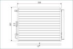 VALEO Condensator, climatizare VALEO 822598 (822598) - fixbox