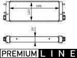 MAHLE Radiator ulei, ulei motor MAHLE CLC 169 001P (CLC 169 001P)