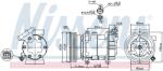 NISSENS Compresor, climatizare NISSENS 89332 (89332)