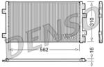 DENSO Condensator, climatizare DENSO DCN09101 (DCN09101)