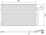 VALEO Condensator, climatizare VALEO 814416 (814416) - fixbox