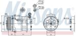 NISSENS Compresor, climatizare NISSENS 89124 (89124)