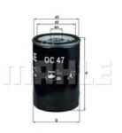 Mahle Original Filtru ulei MAHLE ORIGINAL OC 47 (OC47)