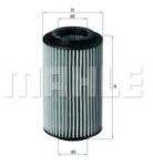 MAHLE ORIGINAL Filtru ulei MAHLE ORIGINAL OX 153/7D1 (OX1537D1)