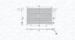 Magneti Marelli Condensator, climatizare MAGNETI MARELLI 350203754000 (350203754000) - fixbox