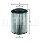 Mahle Original Filtru ulei MAHLE ORIGINAL OX 347D (OX347D)