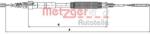 METZGER Cablu, frana de parcare METZGER 10.7481 (10.7481)