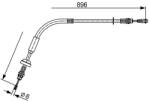 Bosch Cablu, frana de parcare BOSCH 1 987 482 543 (1 987 482 543) - fixbox