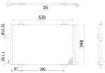 MAHLE Condensator, climatizare MAHLE AC 938 000S (AC 938 000S)