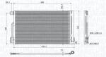 Magneti Marelli Condensator, climatizare MAGNETI MARELLI 350203611000 (350203611000) - fixbox
