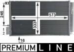 MAHLE Condensator, climatizare MAHLE AC 633 000P (AC 633 000P)