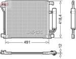 DENSO Condensator, climatizare DENSO DCN46025 (DCN46025) - fixbox
