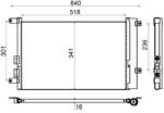 MAHLE Condensator, climatizare MAHLE AC 401 000S (AC 401 000S)