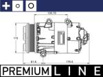 MAHLE Compresor, climatizare MAHLE ACP 1331 000P (ACP 1331 000P)