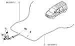 Original Renault Cablu, frana de parcare ORIGINAL RENAULT 6001 549 112 (6001 549 112)