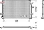 DENSO Condensator, climatizare DENSO DCN02038 (DCN02038)
