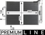 MAHLE Condensator, climatizare MAHLE AC 721 000P (AC 721 000P)