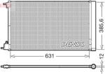 DENSO Condensator, climatizare DENSO DCN20039 (DCN20039) - fixbox
