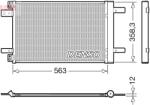 DENSO Condensator, climatizare DENSO DCN21032 (DCN21032) - fixbox