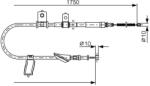 Bosch Cablu, frana de parcare BOSCH 1 987 482 351 (1 987 482 351) - fixbox