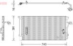 DENSO Condensator, climatizare DENSO DCN02027 (DCN02027) - fixbox