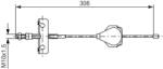 Bosch Cablu, frana de parcare BOSCH 1 987 477 990 (1 987 477 990) - fixbox