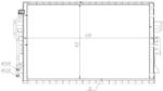 MTR Condensator, climatizare MTR 13054573 (13054573) - fixbox