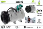 VALEO Compresor, climatizare VALEO 690206 (690206)