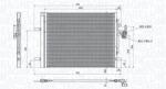 Magneti Marelli Condensator, climatizare MAGNETI MARELLI 350203873000 (350203873000) - fixbox