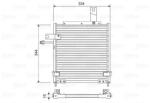 VALEO Condensator, climatizare VALEO 814482 (814482)