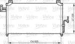 VALEO Condensator, climatizare VALEO 818092 (818092)
