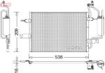 DENSO Condensator, climatizare DENSO DCN20026 (DCN20026)
