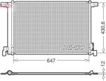 DENSO Condensator, climatizare DENSO DCN02050 (DCN02050)