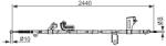Bosch Cablu, frana de parcare BOSCH 1 987 482 425 (1 987 482 425) - fixbox