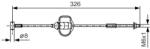 Bosch Cablu, frana de parcare BOSCH 1 987 477 929 (1 987 477 929) - fixbox