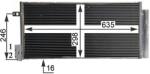 MAHLE Condensator, climatizare MAHLE AC 505 001S (AC 505 001S)