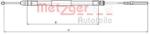 METZGER Cablu, frana de parcare METZGER 10.4136 (10.4136)