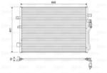 VALEO Condensator, climatizare VALEO 822625 (822625) - fixbox