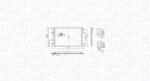 Magneti Marelli Condensator, climatizare MAGNETI MARELLI 350203103400 (350203103400) - fixbox