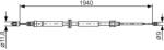 Bosch Cablu, frana de parcare BOSCH 1 987 482 325 (1 987 482 325) - fixbox