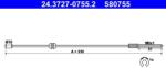 ATE Cablu, frana de parcare ATE 24.3727-0755.2 (24.3727-0755.2) - fixbox