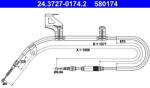 ATE Cablu, frana de parcare ATE 24.3727-0174.2 (24.3727-0174.2) - fixbox