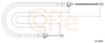 COFLE Cablu, frana de parcare COFLE 10.6894 (10.6894) - fixbox